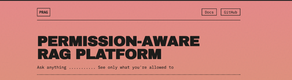 Permission-Aware RAG